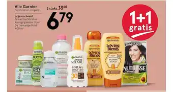 Etos Alle  Garnier 400ml aanbieding