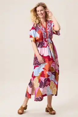Wehkamp Miss Etam midi jurk multi aanbieding