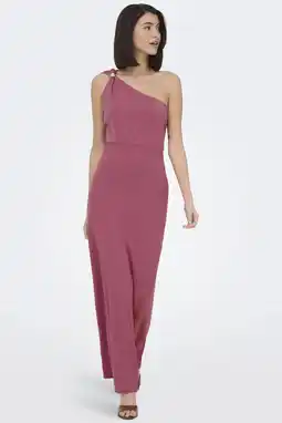 Wehkamp JDY maxi jurk gebreid roze aanbieding