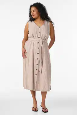 Wehkamp Zizzi blousejurk Plus Size - oudroze aanbieding