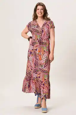 Wehkamp Miss Etam midi jurk met print - meerkleurig aanbieding