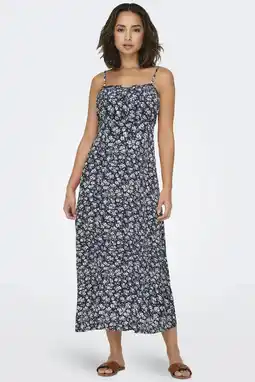 Wehkamp ONLY zomerjurk blauw aanbieding