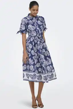 Wehkamp JDY blousejurk donkerblauw aanbieding