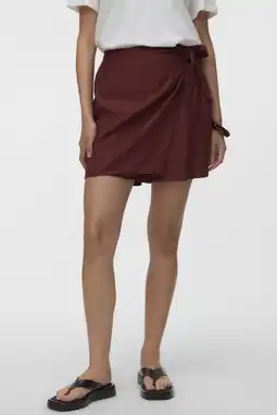 Wehkamp VERO MODA skort bruin aanbieding