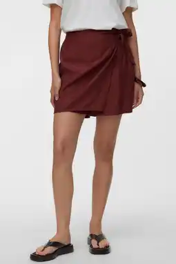 Wehkamp VERO MODA skort bruin aanbieding