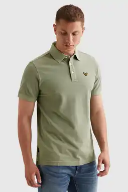 Wehkamp PME Legend regular polo groen aanbieding