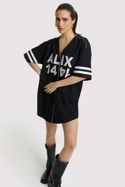 Wehkamp Alix the Label T-shirtjurk zwart aanbieding
