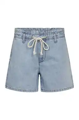 Wehkamp FREEQUENT regular fit denim short - lichtblauw aanbieding