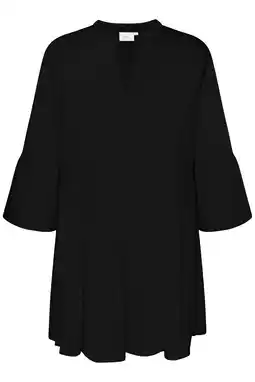 Wehkamp ONLY CARMAKOMA korte blousejurk zwart aanbieding