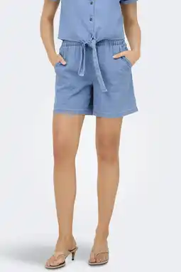 Wehkamp JDY regularwaist short light blue denim aanbieding