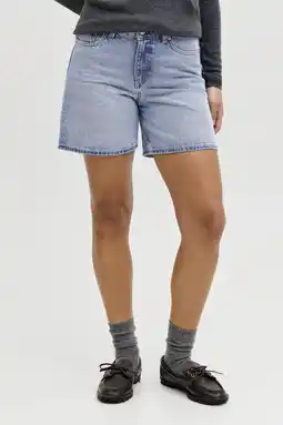 Wehkamp JJXX denim regularwaist short light blue denim aanbieding