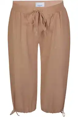 Wehkamp Zhenzi straight regularwaist broek camel aanbieding