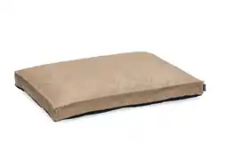 Wehkamp Beeztees orthopedisch lederlook hondenkussen Lua beige (100x70 cm) aanbieding
