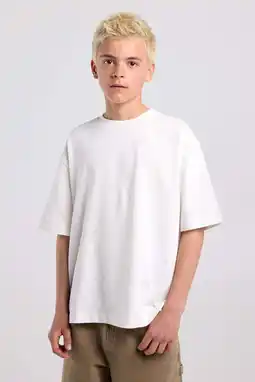 Wehkamp America Today T-shirt - ecru aanbieding