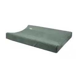 Wehkamp Witlof for kids aankleedkussenhoes Forest Green waves aanbieding