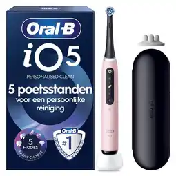 Etos Oral-B iO 5s Roze Elektrische Tandenborstel aanbieding