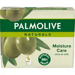 Etos Palmolive Naturals Moisture Care Melk & Olijf Blokzeep 4x90 gram aanbieding