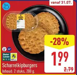 ALDI Scharrelkipburgers aanbieding