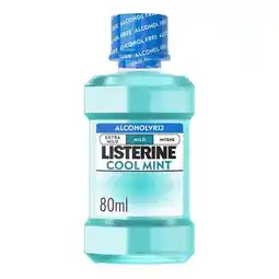 Etos Listerine Cool Mint Mondwater Mini 80 ML aanbieding