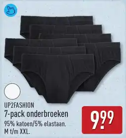 ALDI Up2fashion 7-pack Onderbroeken aanbieding