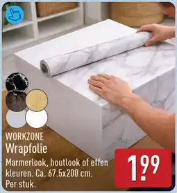 ALDI Workzone Wrapfolie aanbieding