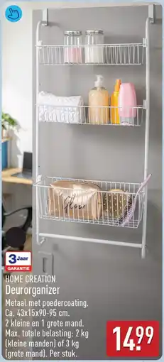 ALDI Home Creation Deurorganizer aanbieding