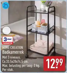 ALDI Home Creation Badkamerrek aanbieding