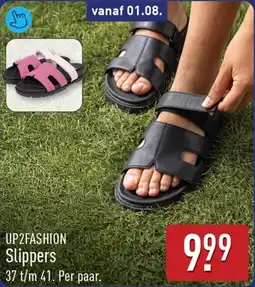 ALDI Up2Fashion Slippers aanbieding