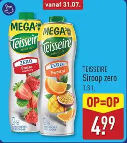 ALDI Teisseire Siroop Zero aanbieding