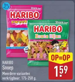 ALDI Haribo Snoep aanbieding