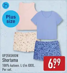 ALDI Up2Fashion Shortama aanbieding