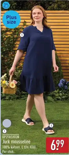 ALDI Up2Fashion Jurk Mousseline aanbieding