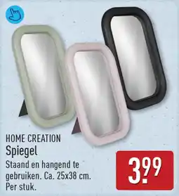ALDI Home Creation Spiegel aanbieding