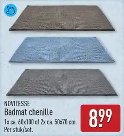 ALDI Novitesse Badmat Chenille aanbieding