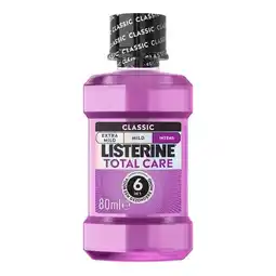 Etos Listerine Total Care Mondwater Mini 80 ML aanbieding