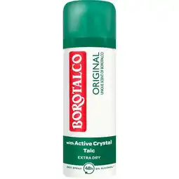 Etos Borotalco Original Deodorant Spray Mini 45 ML aanbieding