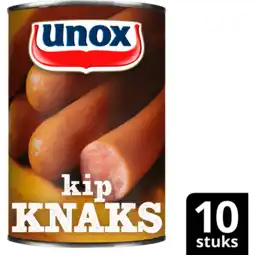 Jumbo Unox Knaks Kip 400 g aanbieding