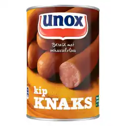 Jumbo Unox Knaks Kip 400 g aanbieding