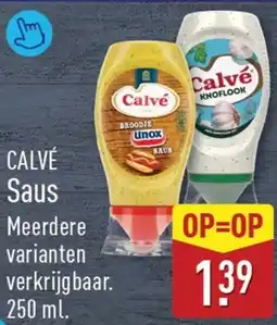 ALDI Calvé Saus aanbieding