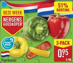 ALDI Paprikamix aanbieding