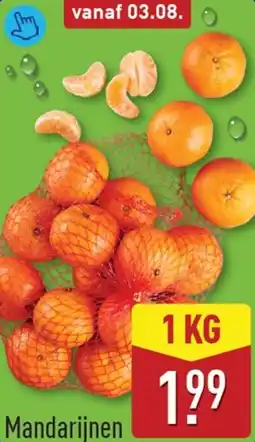 ALDI Mandarijnen aanbieding