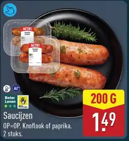 ALDI Saucijzen aanbieding