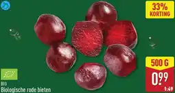 ALDI Bio Biologische Rode Bieten aanbieding