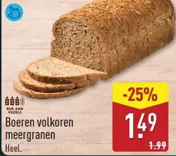 ALDI Boeren Volkoren Meergranen aanbieding