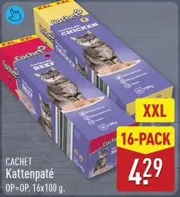 ALDI Cachet kattenpaté aanbieding