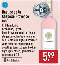 ALDI Bastide de la chapelle provence rose aanbieding