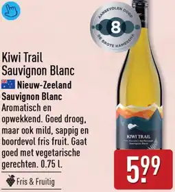 ALDI Kiwi trail sauvignon blanc aanbieding