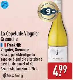 ALDI La capelude viognier grenache aanbieding
