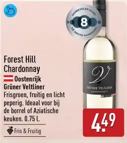 ALDI Forest hill chardonnay aanbieding