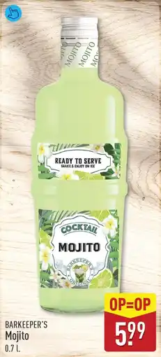 ALDI Barkeeper's mojito aanbieding